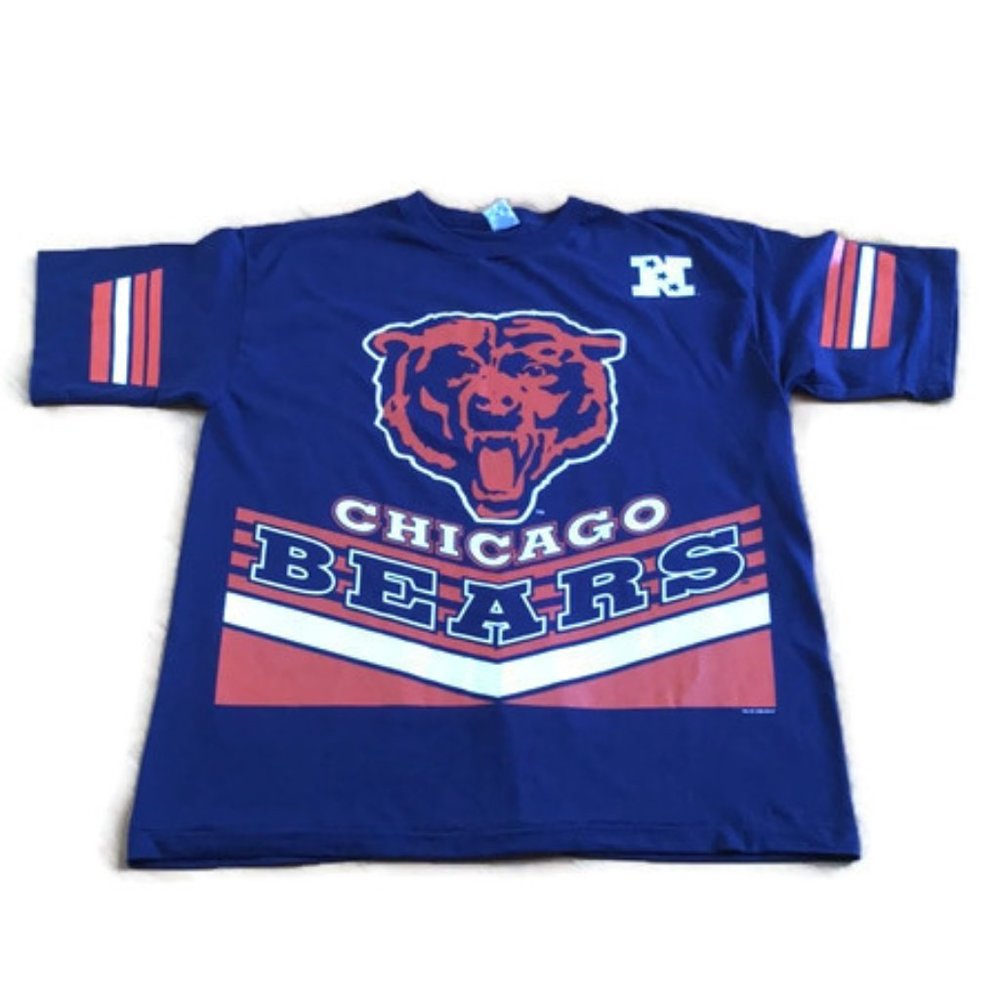 SOLD on eBay! Chicago Bears 1995 Vintage T-Shirt Screen Print